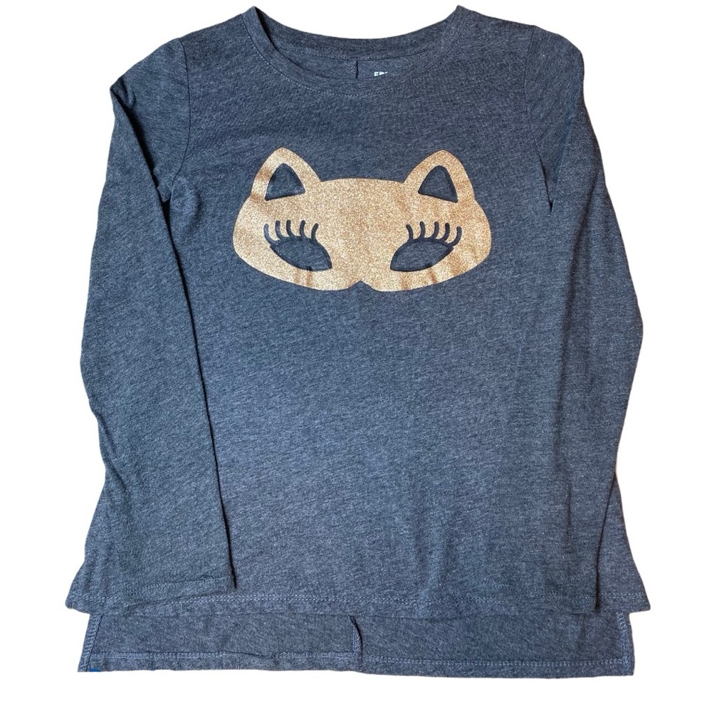 Epic Threads Cat Mask Long Sleeve Tee